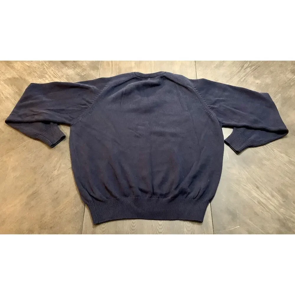 Vtg La Mode University Of Notre Dame Fighting Irish Champion V-Neck Sweater L - Picture 10 of 10